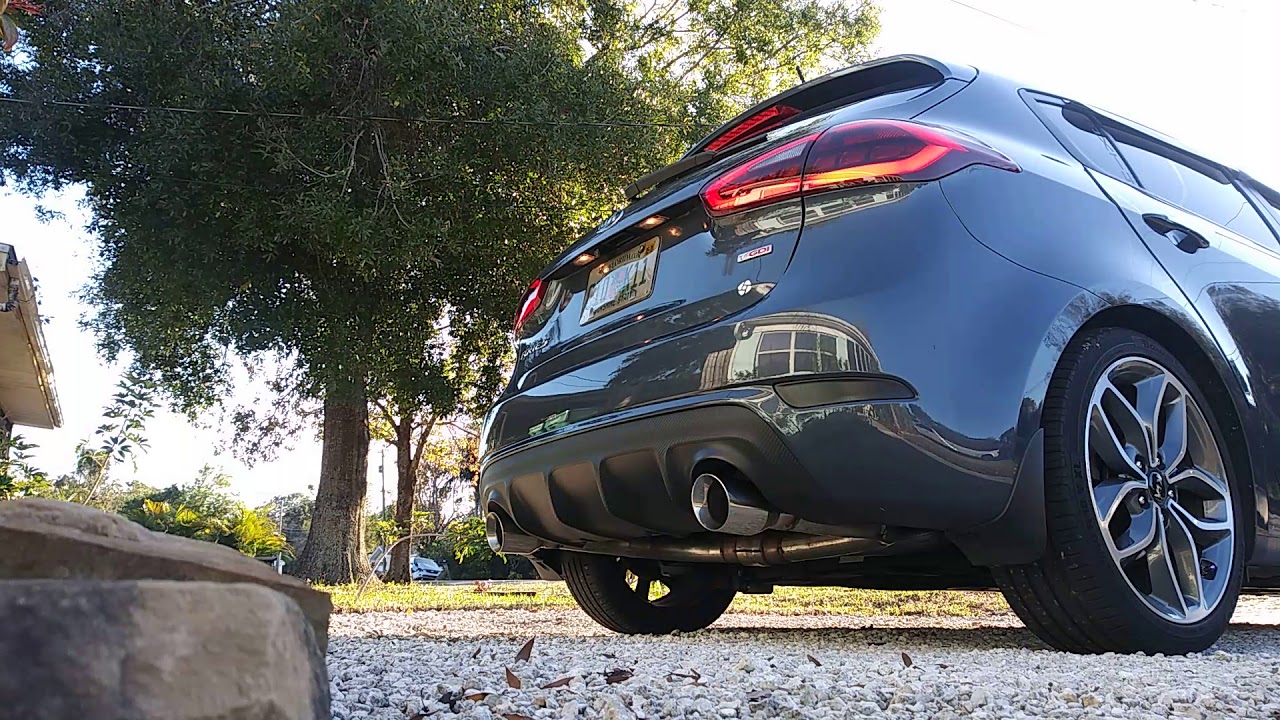 Kia Forte 5 SX custom exhaust