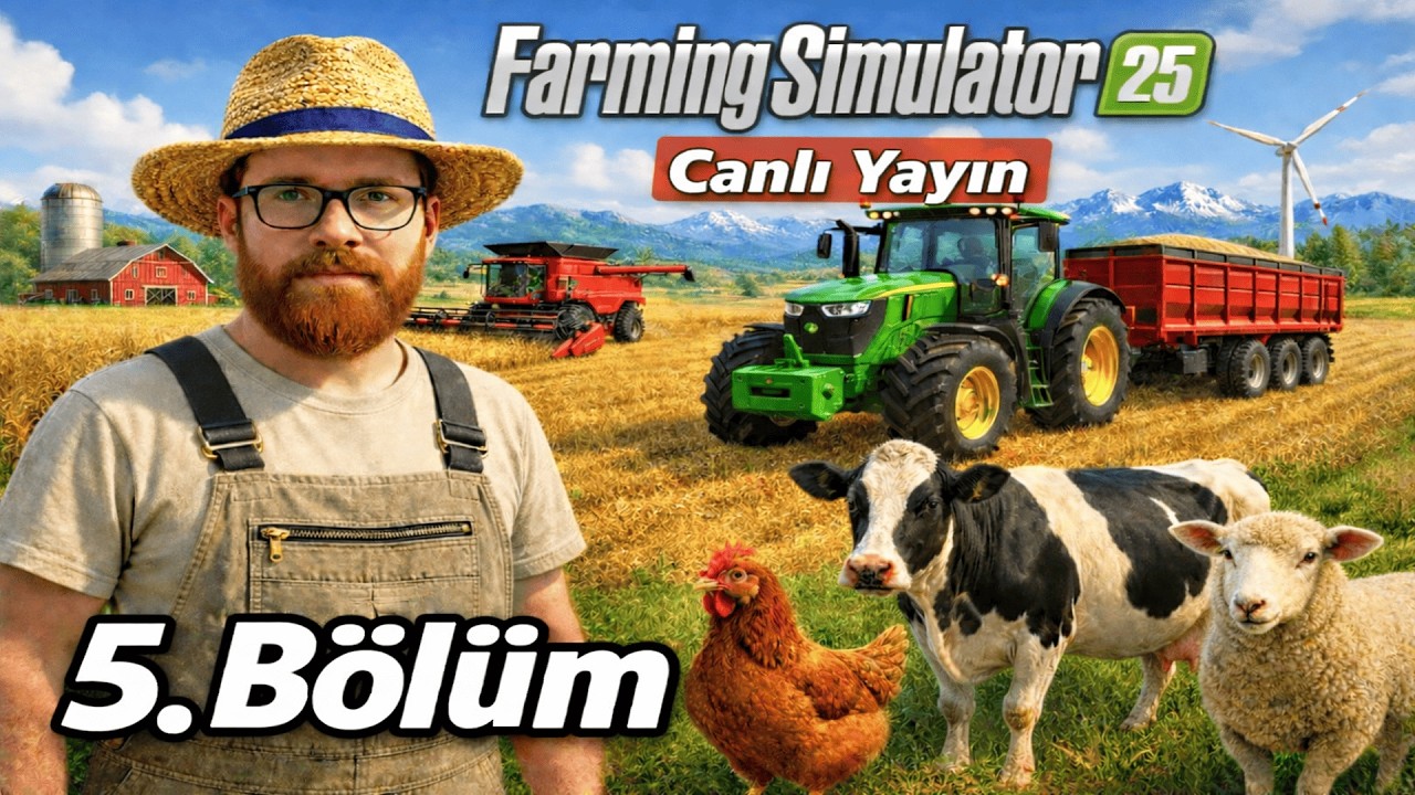 YENİ PÜSKÜRTÜCÜ ALDIK! | Farming Simulator 25 Türkçe - 5.BÖLÜM -  @MussiGames  ​