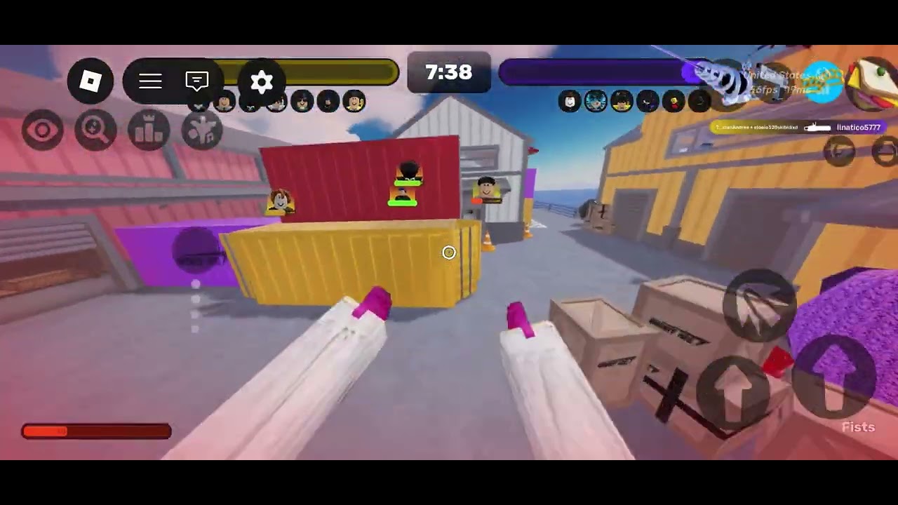 Crazy Team Death Match in Roblox Rivals!