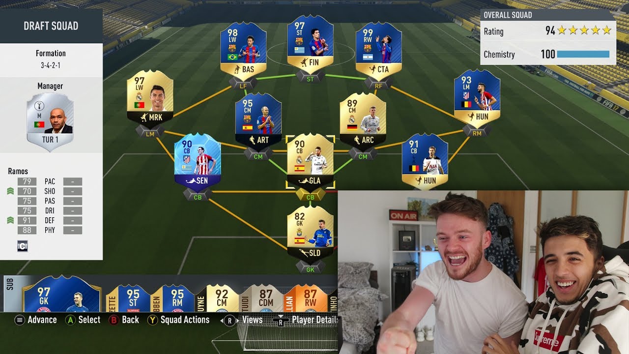 *WORLD RECORD* 194 FUT DRAFT PRANK!!!!