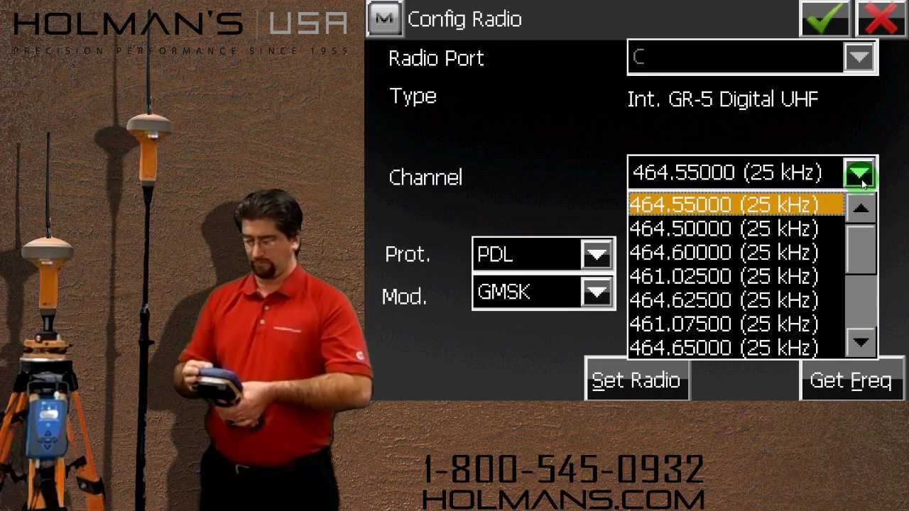 Holman's Training Toolbox- Pacific Crest ADL Radio Start Up Guide