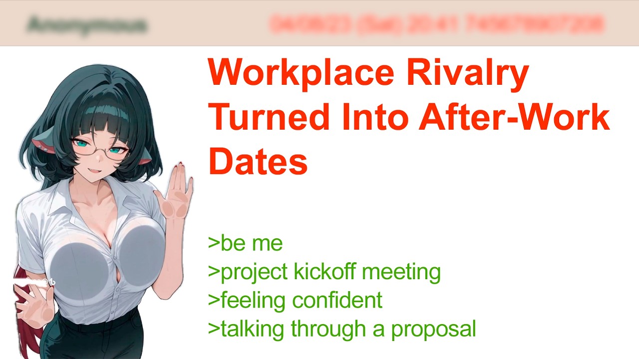 Workplace Rivalry Turned Into After-Work Dates | 4Chan Greentext Stories