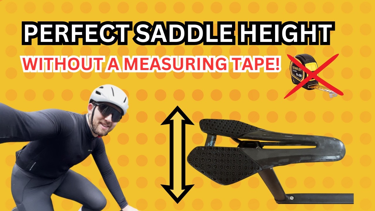 How to Find the PERFECT Saddle Height (No Measuring Tape Needed!)