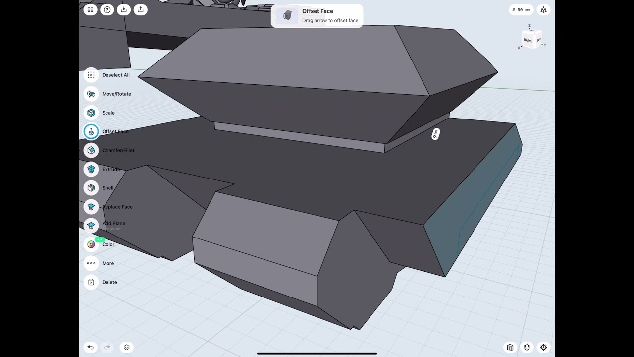 Creating a 3D model of a tank