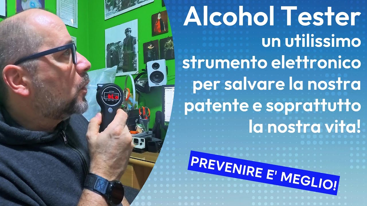 MASLIKE Etilometro Portatile: Il Test Alcolemico preciso e affidabile!