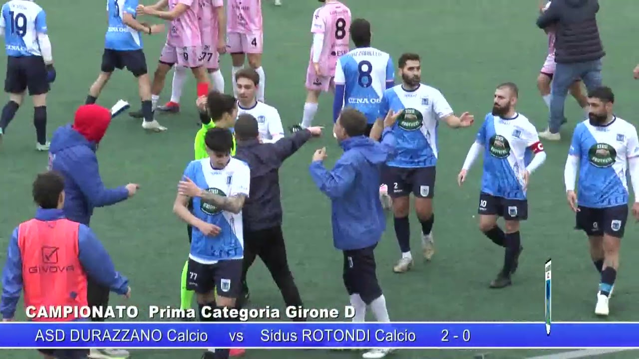 DURAZZANO Calcio  vs  Sidus ROTONDI   2  0    del 15 02 2026