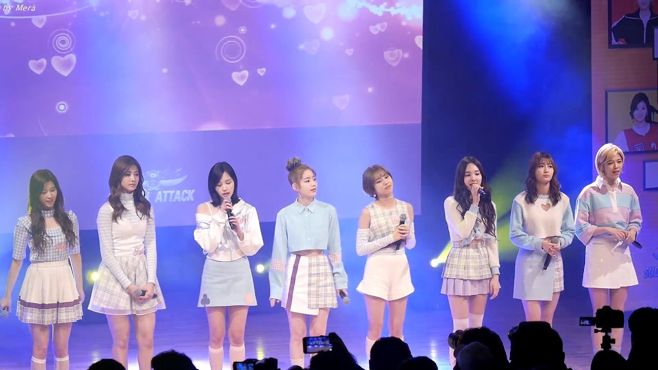 170325 트와이스 (TWICE) "녹아요"(Melting) [전체] 직캠 Fancam (서든어택팬미팅) by Mera