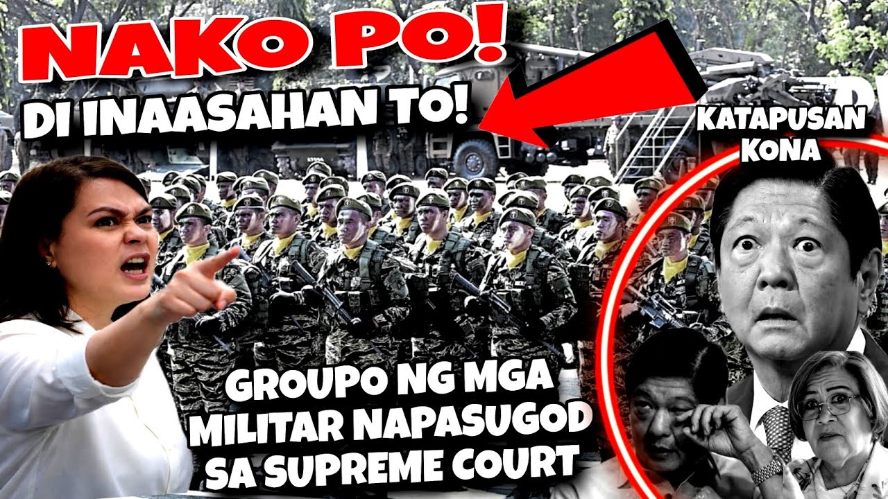 KAKAPASOK LANG! GRUPO NG MGA RETIRED MILITAR NAPASUGOD SA SUPREME COURT