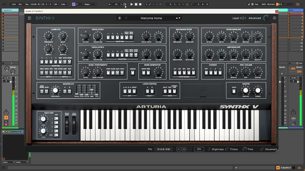 Arturia Synthx V. Some of my presets.