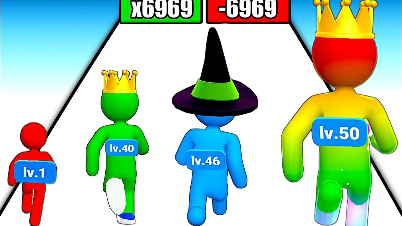 Giant Rush ! Max Level Satisfaction Walkthrough Android & ios gameplay 