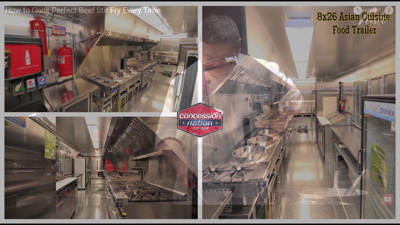 Asian Cuisine Business on Wheels | Get your food truck built by Concession Nation, Inc.