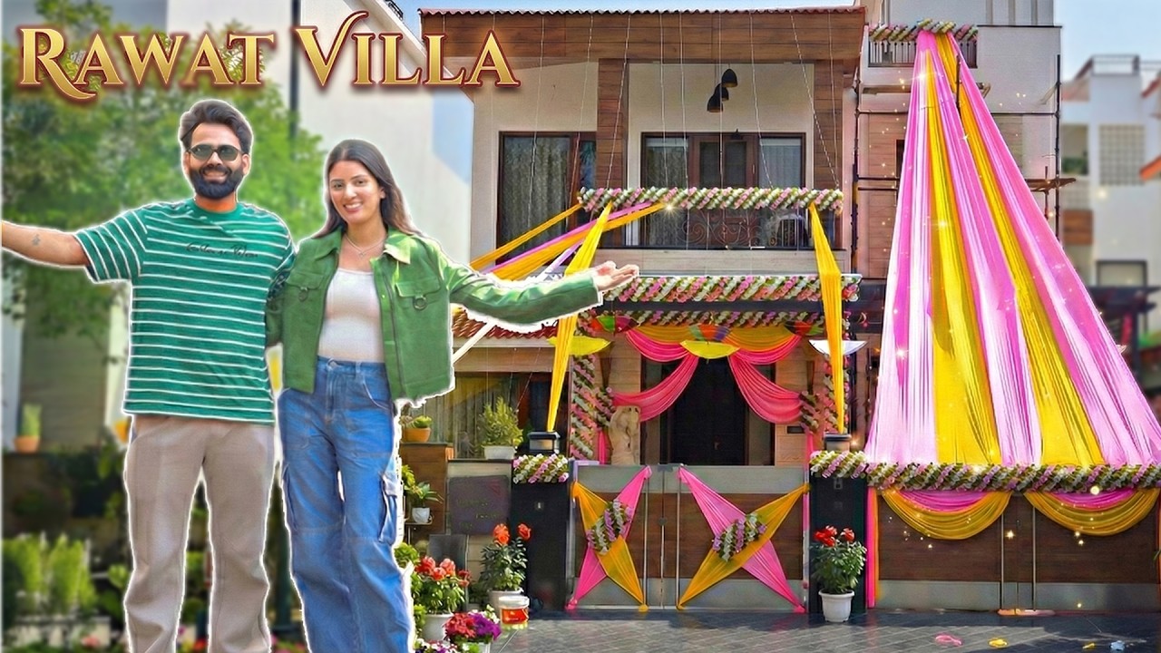 Rawat Villa ko Dulhan ki Tarah Saja Diya | Decoration Complete for Shaadi