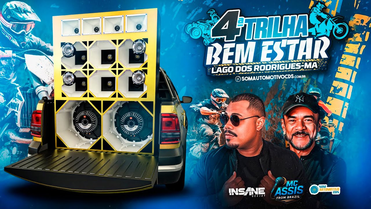 CD 4ª TRILHA BEM ESTAR (LAGO DOS RODRIGUES - MA) - INSANE DJ E MC ASSIS