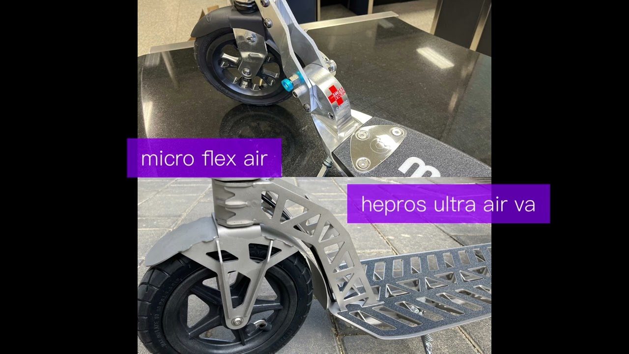 滑板車比較，micro flex air，hepros ultra air va￼