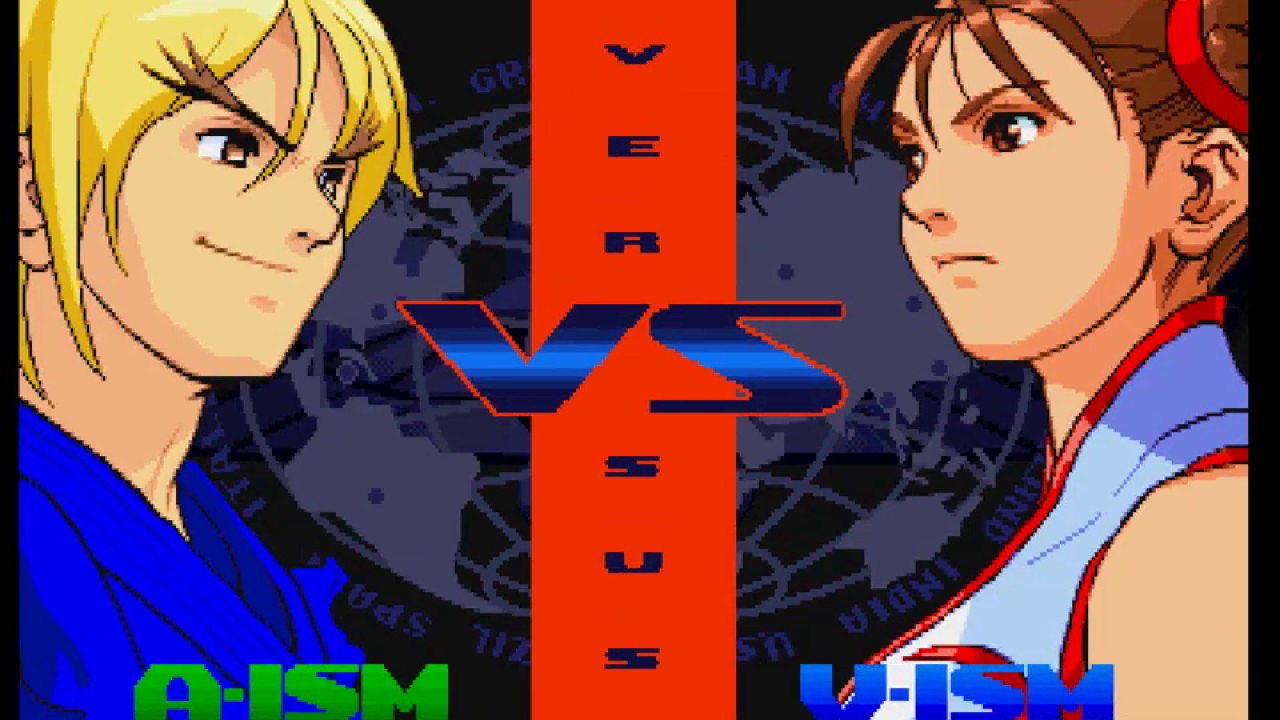 Street Fighter Alpha 3. [PlayStation]. 1LC. KEN ARCADE MODE. 60Fps.