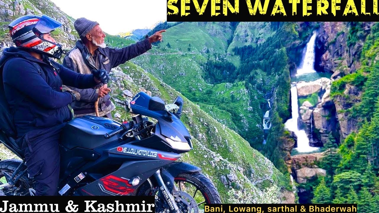 Seven Waterfalls 😱| Sarthal Valley Jammu 🏔️| Bani valley Kathua | unexplored jammu