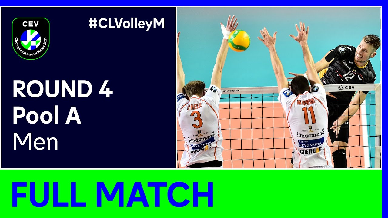 Lindemans AALST vs. PGE Skra BELCHATOW - CEV Champions League Volley 2021 Men Round 4