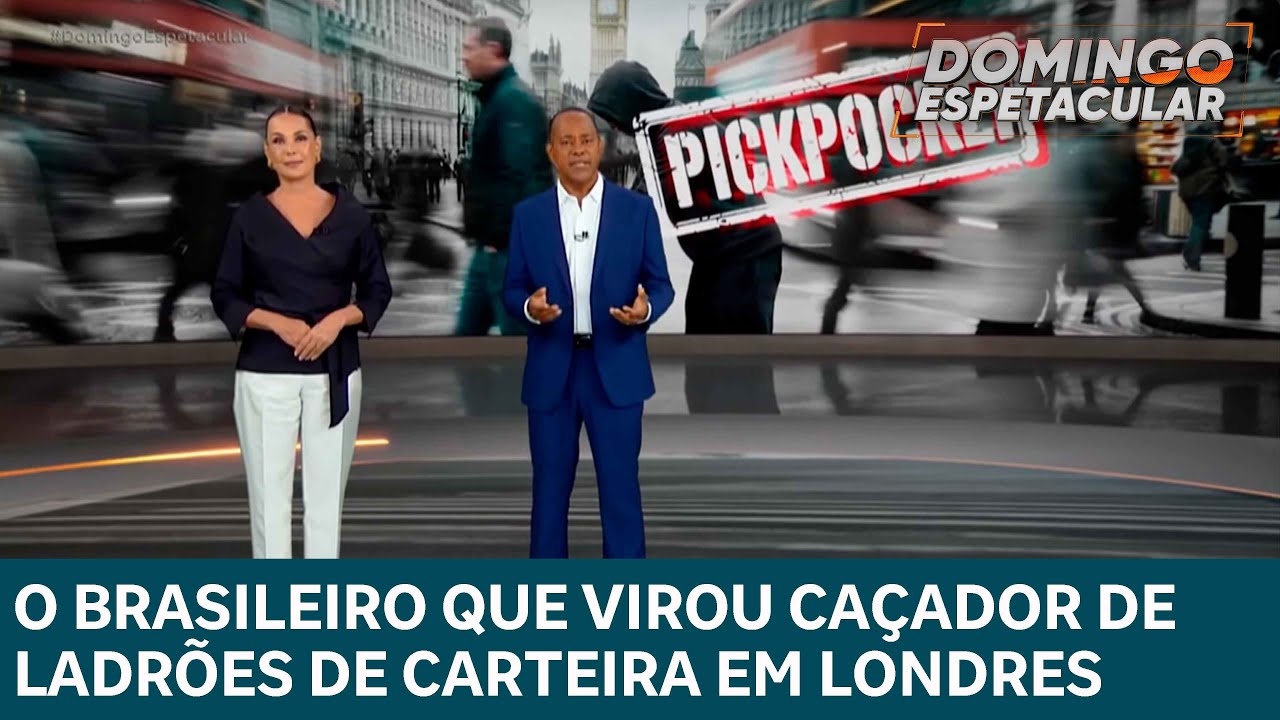 Conheça o brasileiro que virou caçador de ladrões de carteira em Londres