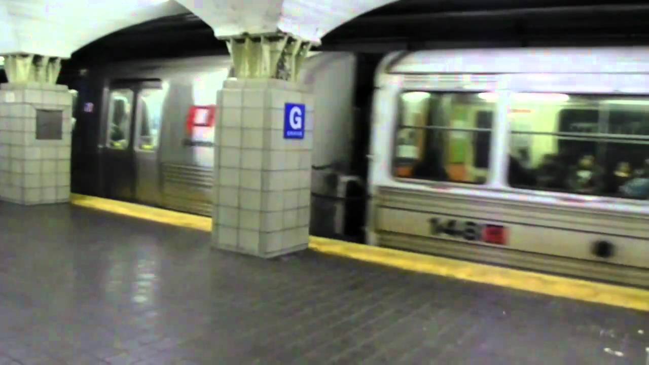 PA NY/NJ: Journal Square and Manhattan Bound PA1 thru PA5 PATH trains at Grove Street