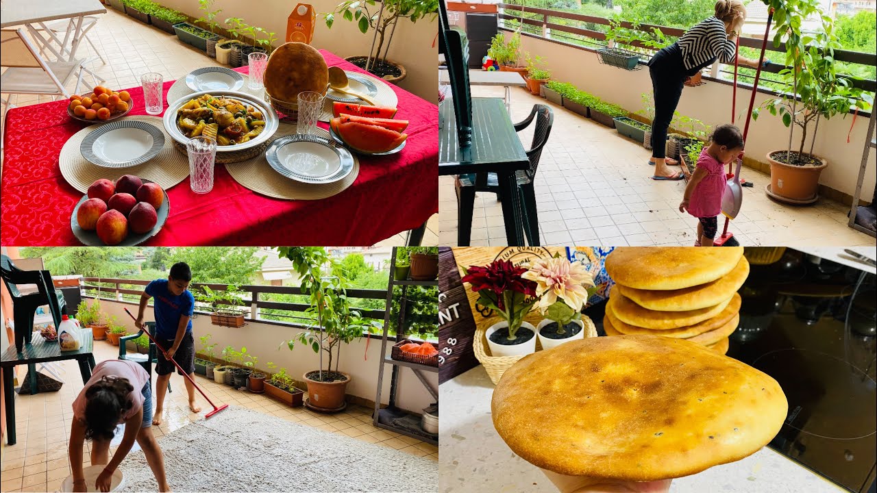 روتين يومي🌞مع صغيراتي 💖