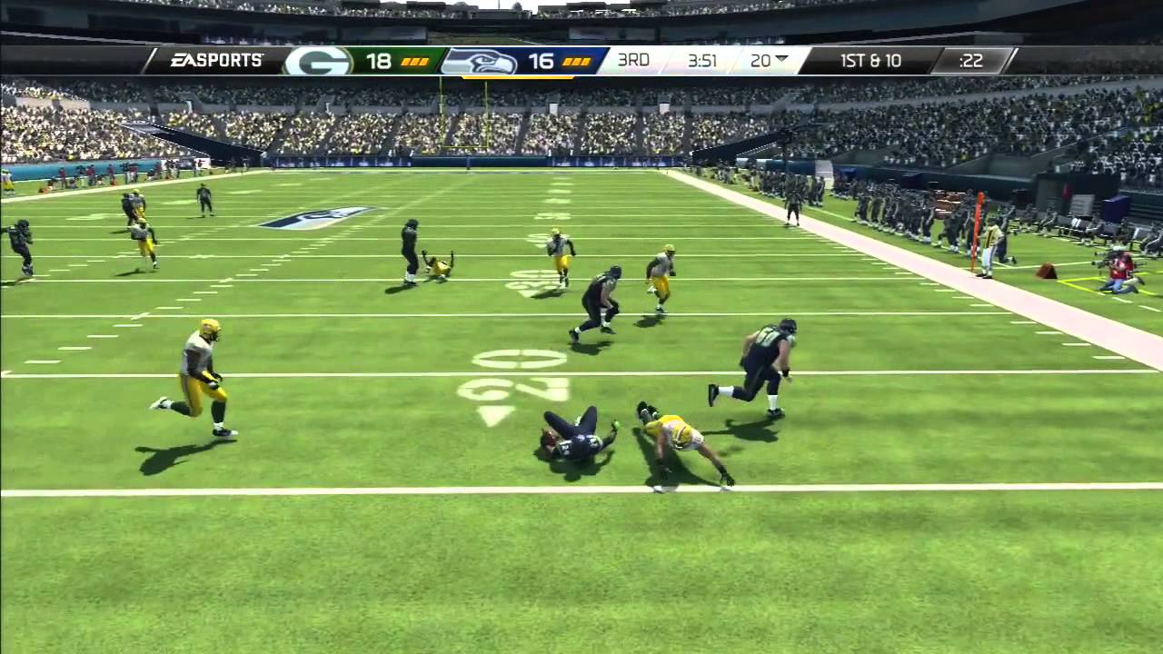 Madden 25 Online Gameplay - Green Bay Packers vs. Seattle Seahwaks