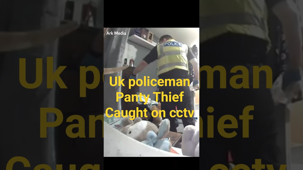 Panty Thief Steals Women&rsquo;s Underwear While Working - Shocking CCTV