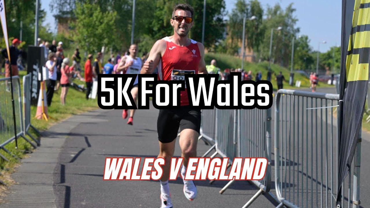 Racing for Wales. Masters 5K International.