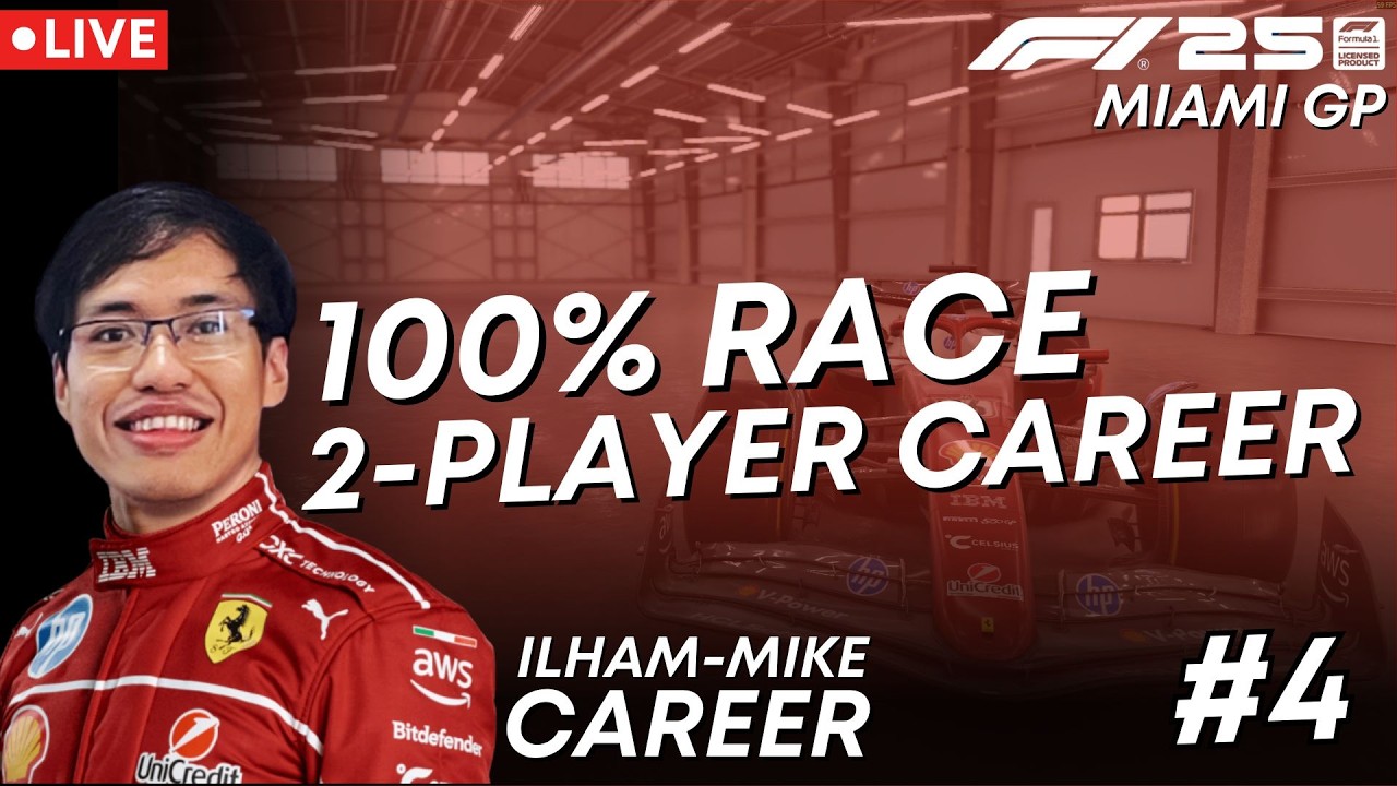 [2 PLAYER CAREER F1] Last to 1st! Bahrain sama Jeddahnya Mana? | EP4