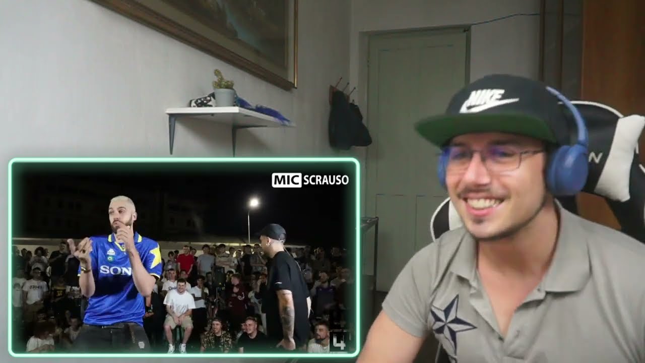 MIC SCRAUSO V - Drimer vs Mumei (semifinale) Reaction