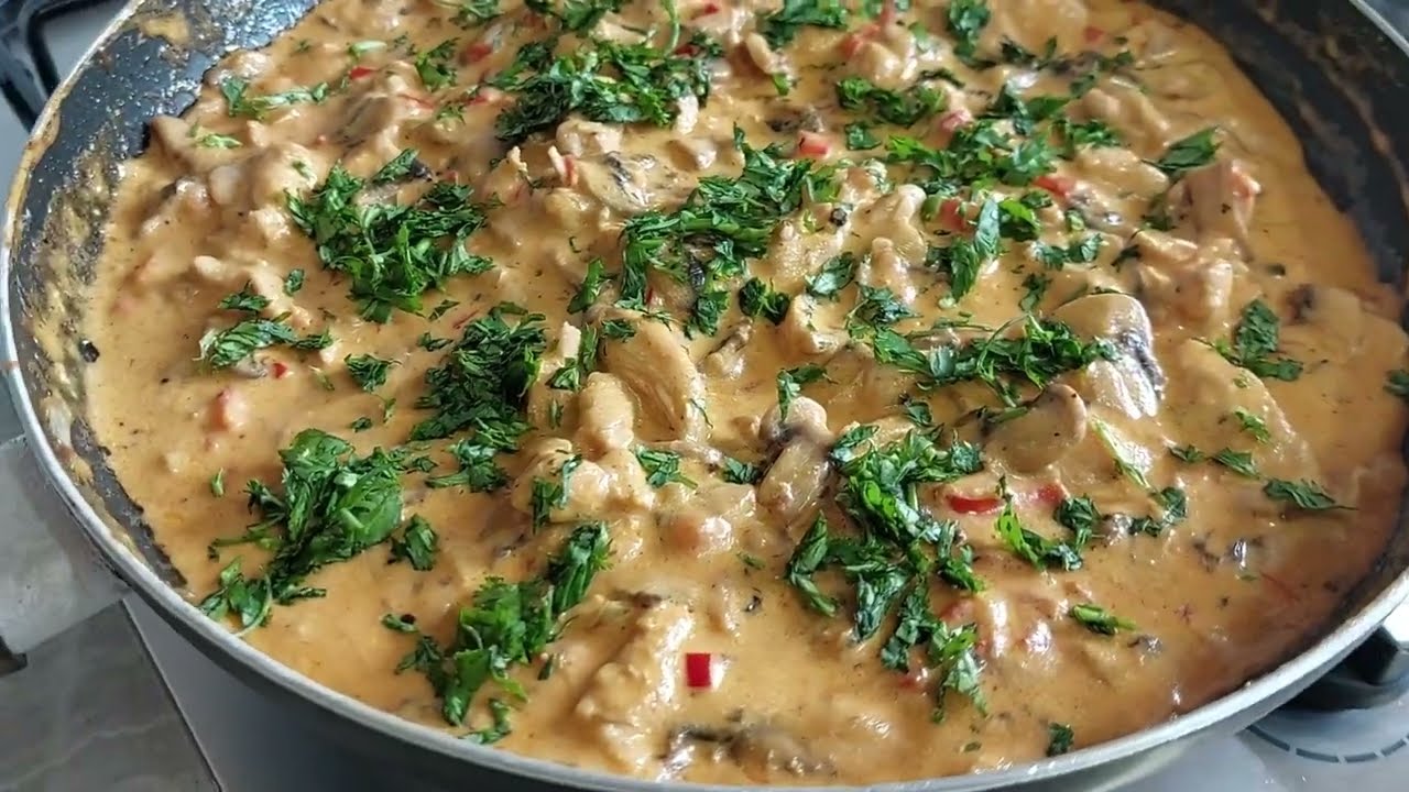 CHICKEN STROGANOFF RECIPE