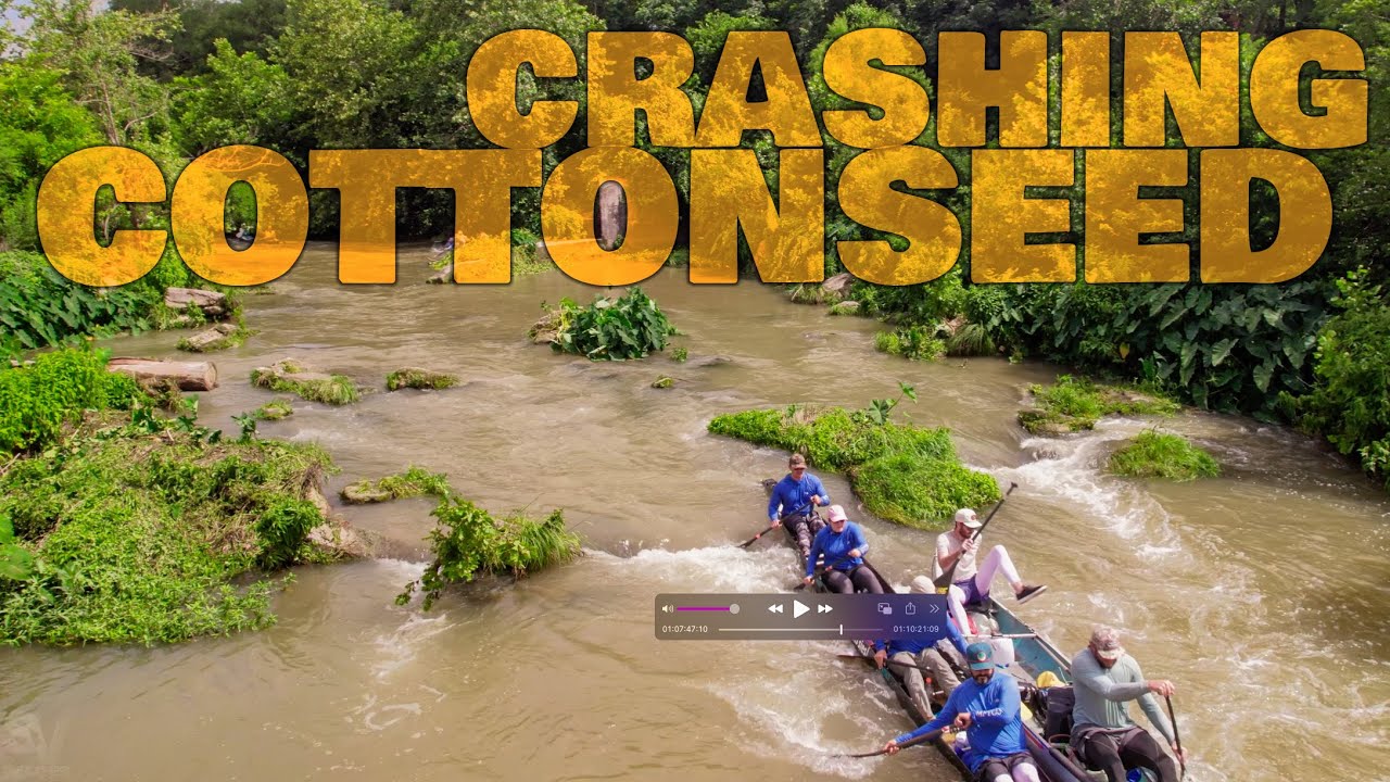 CRASHING COTTONSEED - Texas Water Safari 2025