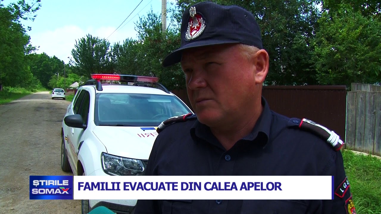 FAMILII EVACUATE DIN CALEA APELOR