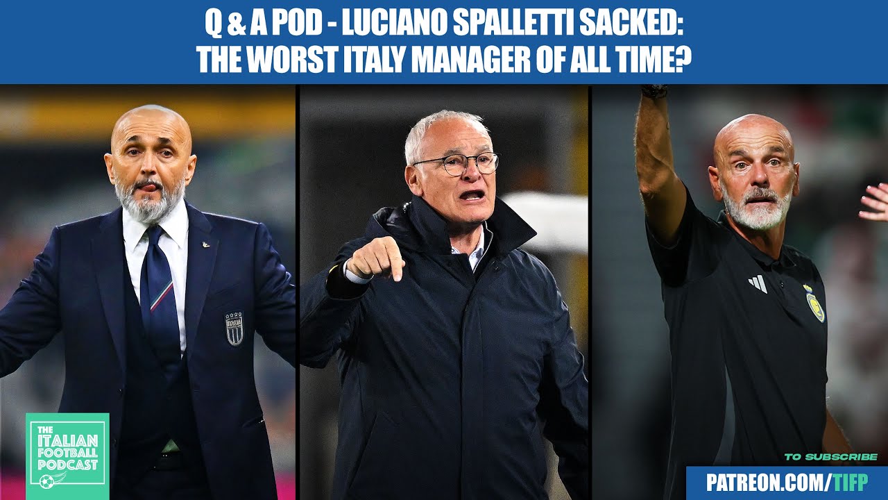 Luciano Spalletti SACKED: Worst Italy Manager Of All Time? Claudio Ranieri Or Stefano Pioli IN?