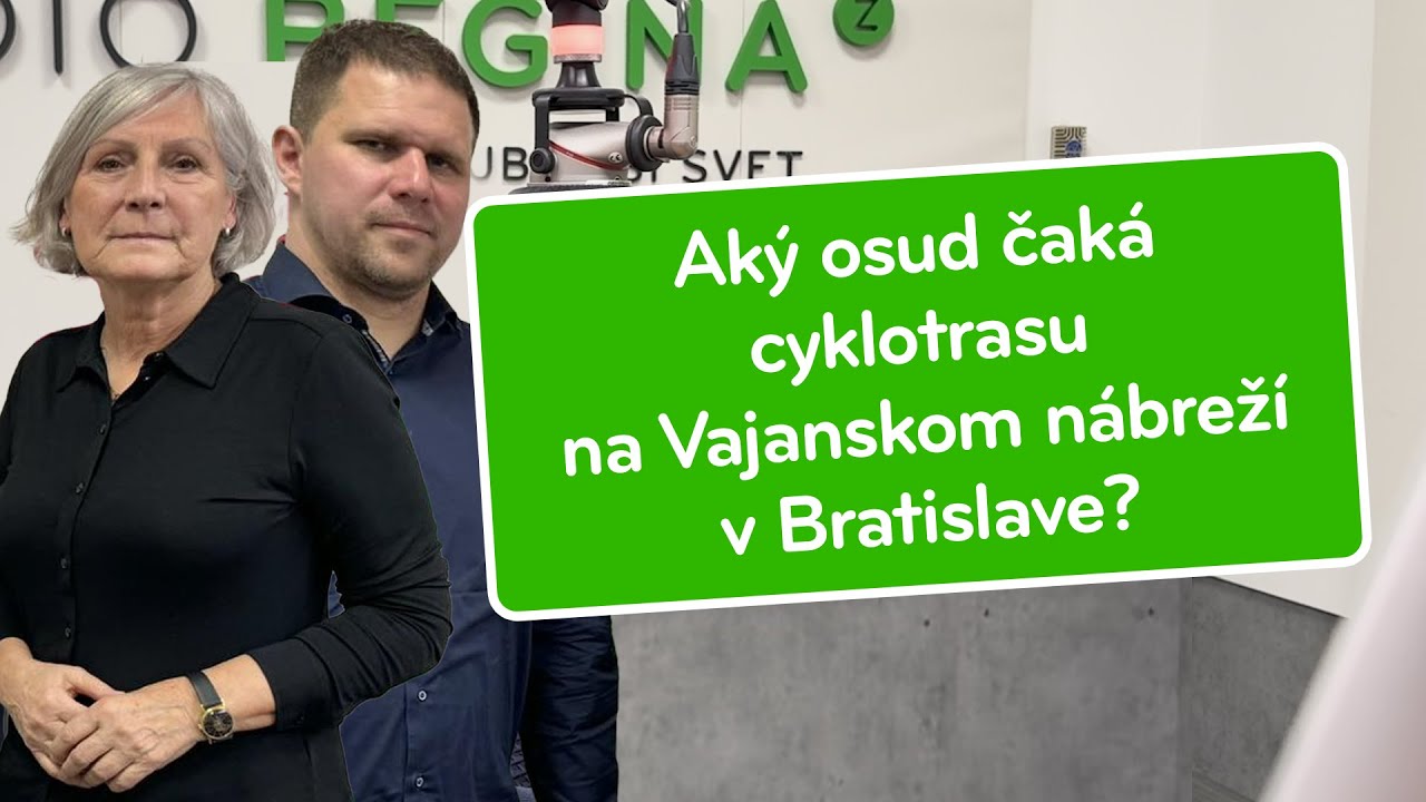 Aký osud čaká cyklotrasu na Vajanského nábreží v Bratislave?