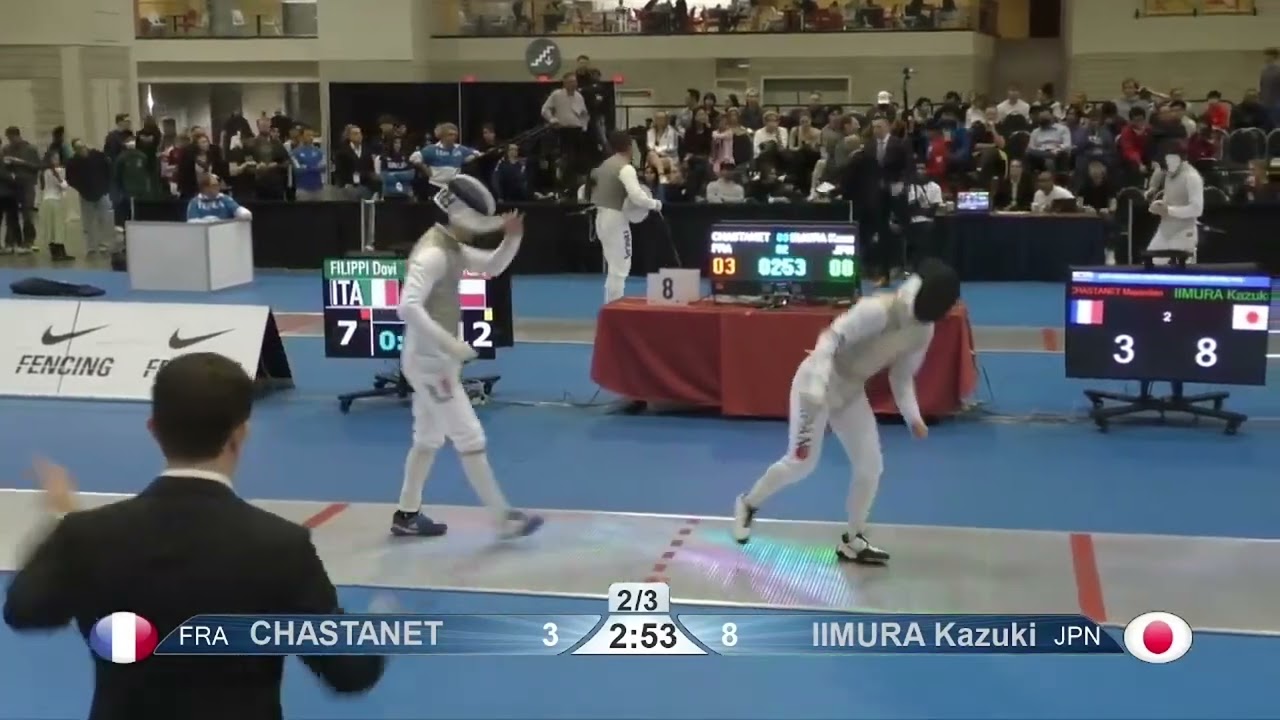 Washington DC Grand Prix 2024 SMF - L64 - Maximilien Chastanet FRA v Iimura Kazuki JPN