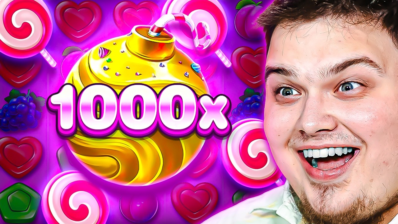 Выбил бонус на $20 000 в Sweet Bonanza... МНОЖИТЕЛЬ 1000X!