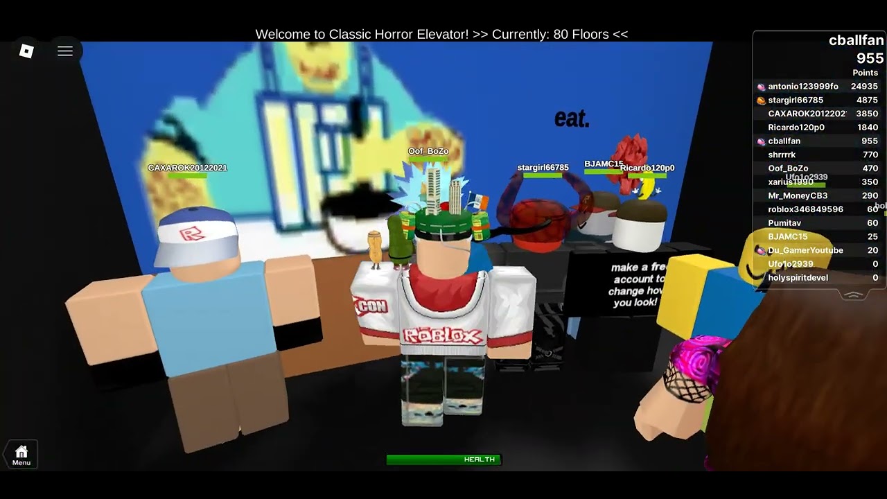 Retroblox: The Classic Horror Elevator part 7 (yes the series is back kinda)