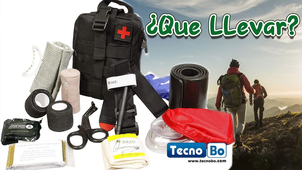 Botiquin Tactico de Primeros Auxilios | Que llevar un dia de Camping, senderismo, trekking