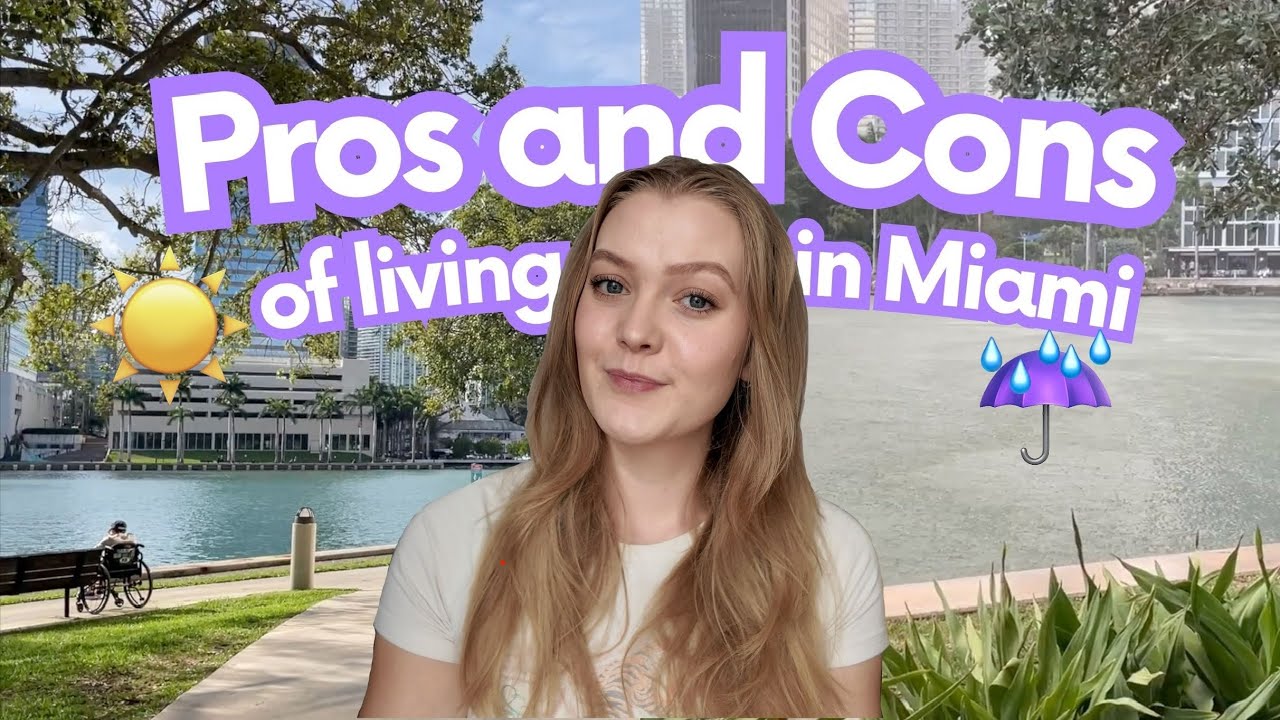 PROS and CONS of living in Miami! ☀️🌴☔️ | Things you should know before moving to Miami in 2025