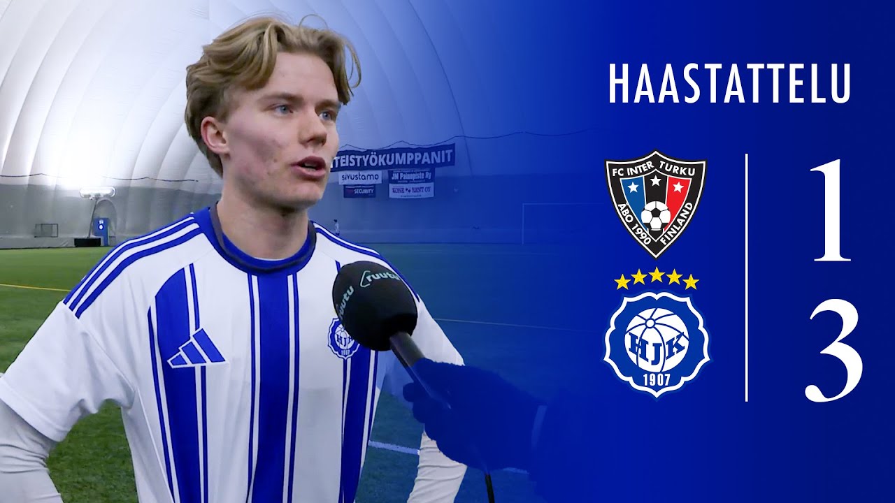 VUODEN ENSIMMÄINEN VOITTO | Pyry Mentu haastattelussa | FC Inter vs HJK