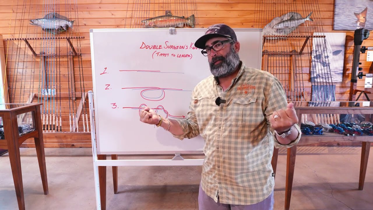 Whiteboard Chronicles EP01 - 2 EASY knots for fly fishing