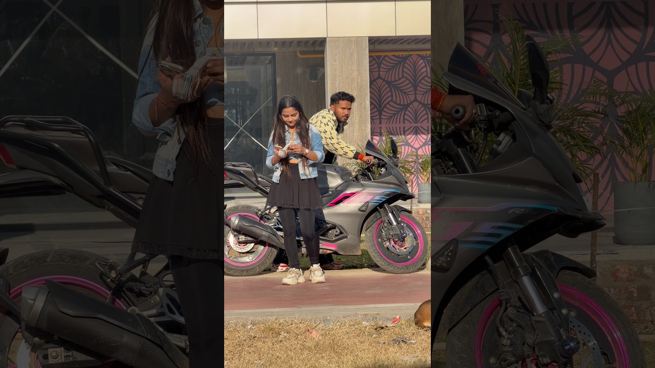 लड़की की बाइक चोरी हो गई 😂 