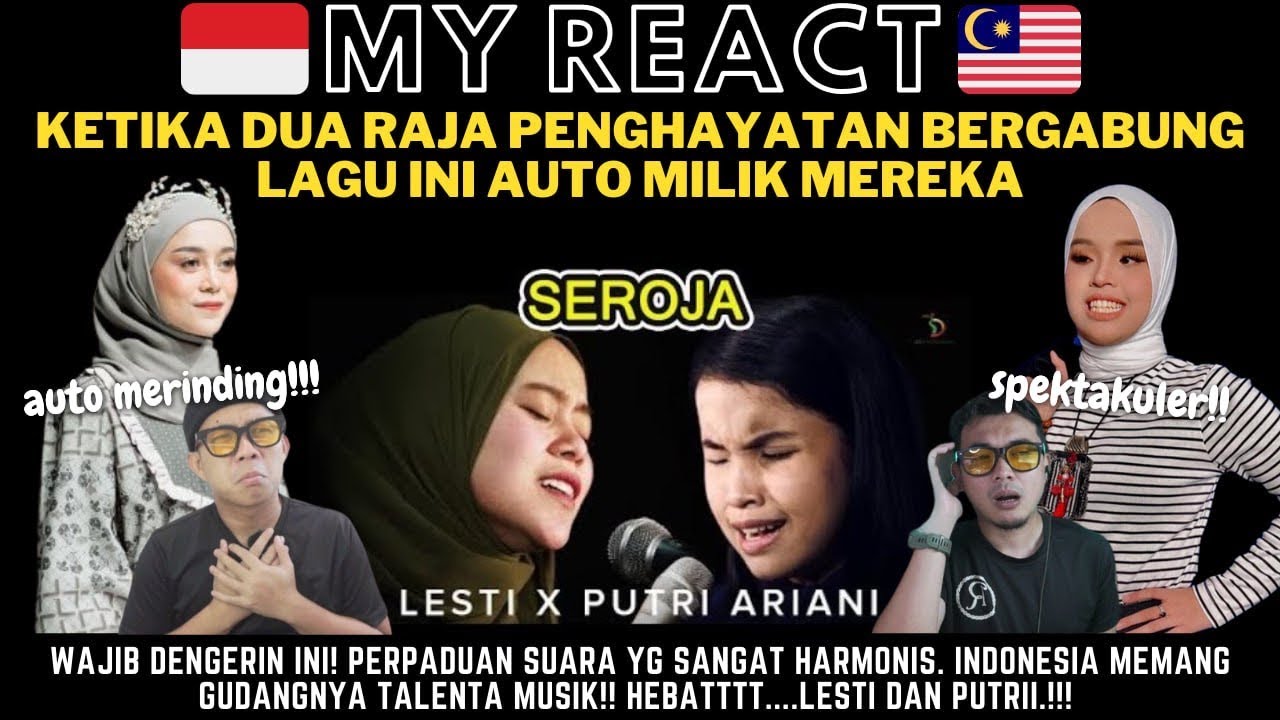 ADEM BANGET 2 IDOL KITA BERGABUNG! SEROJA BY LESTI DAN PUTRI