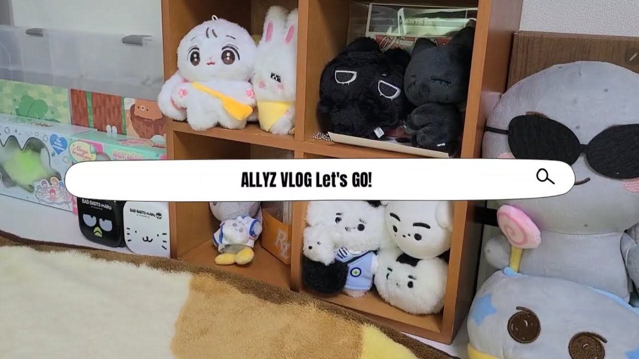 [앨리즈 브이로그] ALLYZ VLOG Let's Go~! 포카 정리 | 포카깡 | 반택깡 | 택배깡 | 보플 아카이브 | 보플 전시회 | 보2플 | 덕질 브이로그