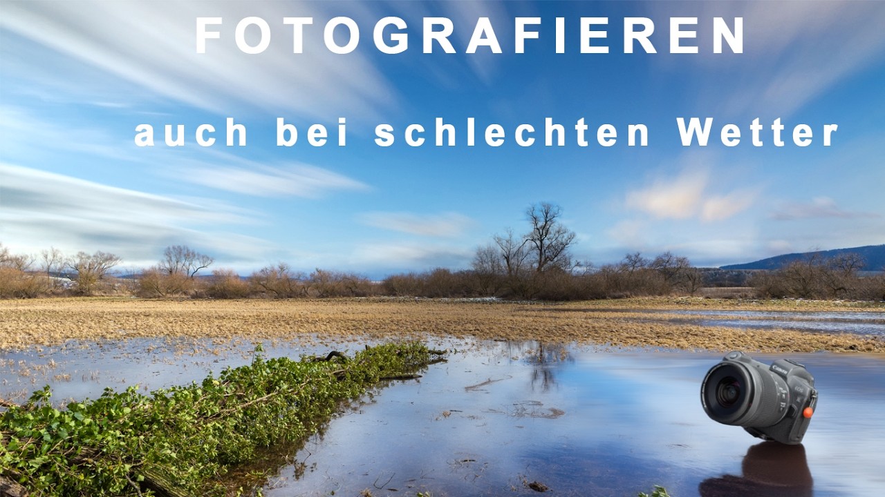 Fotografieren mit Langzeitbelichtung.