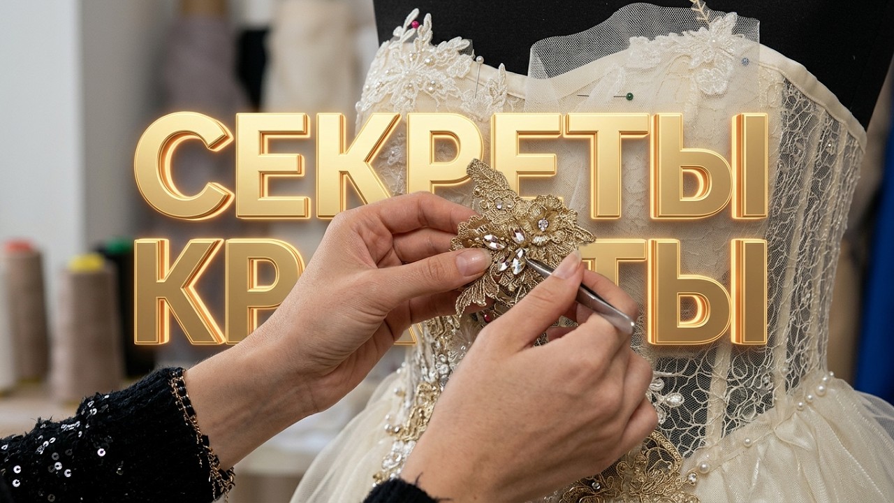 ✅Как Декорировать Корсет Кружевами на Сетке и Органзе