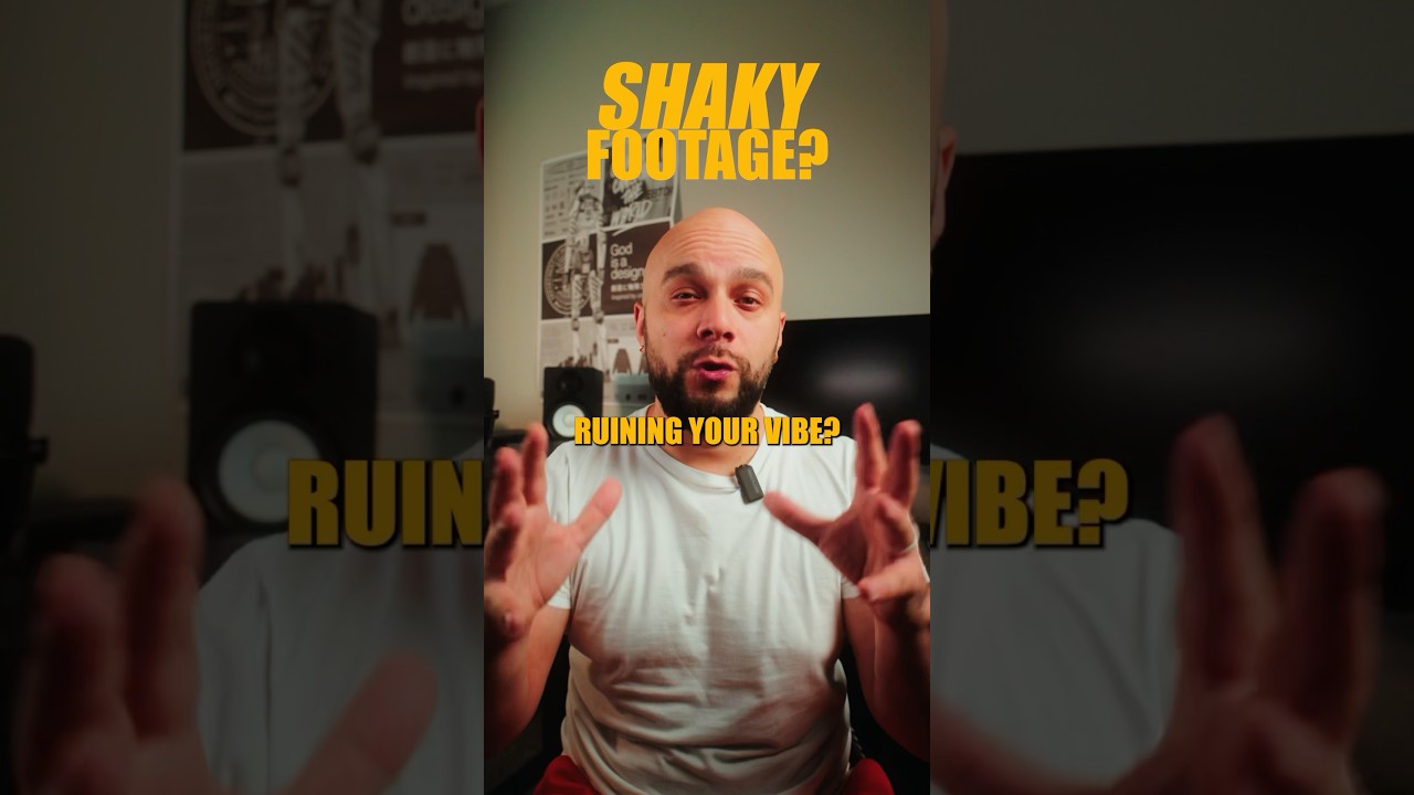 Fix Shaky Footage in Premiere Pro 🎥 Warp Stabilizer Tutorial #Shorts