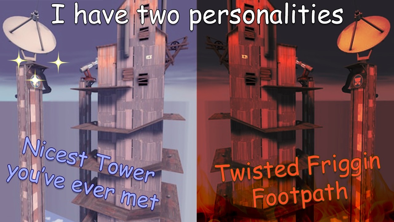 The Duality of Megastructure Climbing (Games)