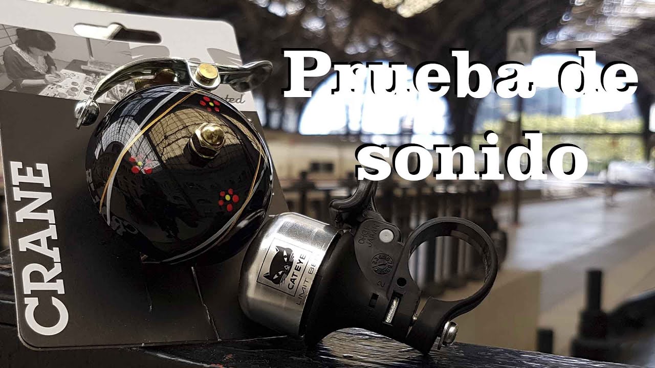 Timbre Crane Bell Vs Cateye - prueba de sonido