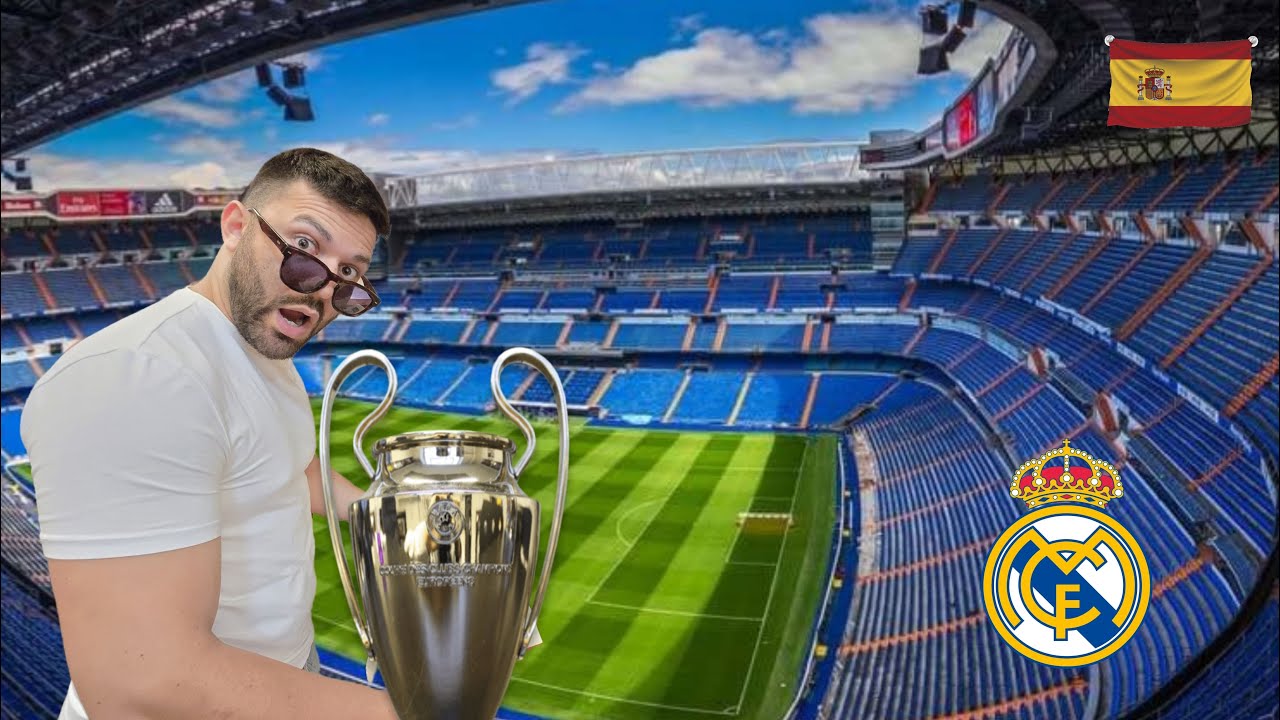 Santiago Bernabéu! Tour COMPLETO no Estádio do Real Madrid 🇪🇸
